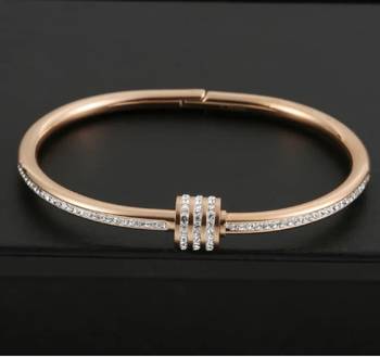 White cubic zirconia bracelets 2