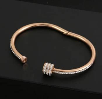 White cubic zirconia bracelets 3