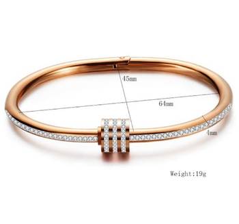 White cubic zirconia bracelets 4