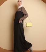 Length 58 | Fresh Olive Full Front Opening Jilbab | Silk Route 