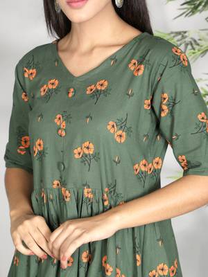 Green printed cotton ethnic-kurtis 6