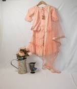 Gota Patti Georgette Kurta Sharara