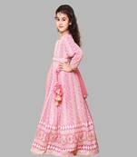 Pink Anarkali Dress