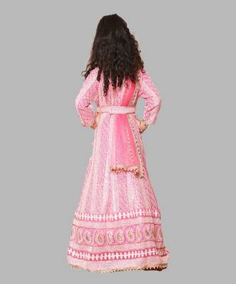 Pink Anarkali Dress 5