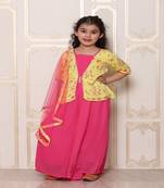 skirt top with peplum jacket