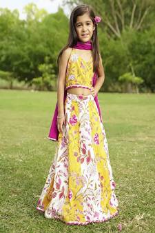 Cotton Printed Lehenga Choli set with Dupatta