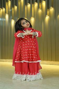 Cotton laced Kurta With Palazzo