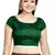 Green Silk Designer Party Wear Readymade Blouse