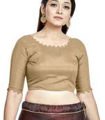 Chiku Art Silk Designer Party Wear Readymade Blouse