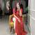 Women's Pure Cotton With Foil Printed Ankle Length Straight Naira Cut Kurti