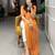 Women's Pure Cotton With Foil Printed Ankle Length Straight Naira Cut Kurti