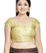 chiku Art Silk Designer Party Wear Readymade Blouse