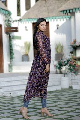 Wine sequins art silk salwar 3