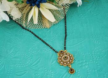Multicolor zircon   mangalsutra 2