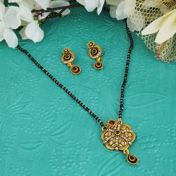 Multicolor zircon   mangalsutra 2