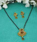 Multicolor zircon   mangalsutra