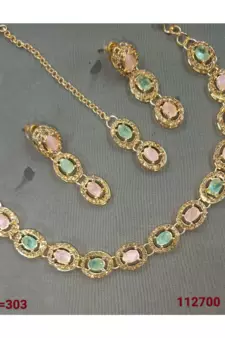 Multicolor agate necklaces