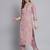 Women purple kurta with trouser