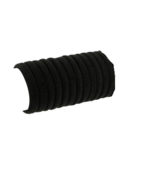 DIAN Pack of 12 Black Hair Rubber Bands, Ponytail Holders, Hair Accessories for Women