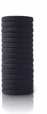 DIAN Pack of 15 Black Hair Rubber Bands, Ponytail Holders, Hair Accessories for Women 1