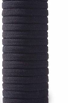 DIAN Pack of 15 Black Hair Rubber Bands, Ponytail Holders, Hair Accessories for Women