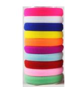 DIAN Assorted Pack of 10 Assorted Hair Rubber Bands, Ponytail Holders, Hair Accessories for Women