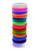 DIAN Assorted Pack of 12 Assorted Hair Rubber Bands, Ponytail Holders, Hair Accessories for Women