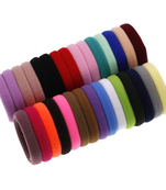 DIAN Assorted Pack of 30 Assorted Hair Rubber Bands, Ponytail Holders, Hair Accessories for Women