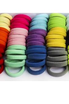 DIAN Assorted Pack of 90 Assorted Hair Rubber Bands, Ponytail Holders, Hair Accessories for Women
