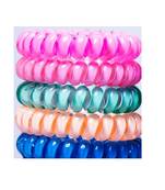 DIAN Assorted Pack of 5 Wire Hair Scrunchies, Ponytail Holder, Hair Accessories for Women