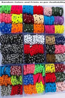 DIAN Assorted Pack of 20 Assorted and Print Hair Rubber Bands, Ponytail Holders