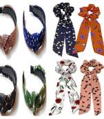 DIAN Assorted Pack of 8 Hair bands, Ponytail Holder