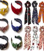 DIAN Assorted Pack of 12 Hair Accessories, Hair bands, Ponytail Holder