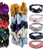DIAN Assorted Pack of 15 Hair Accessories, Hair Scrunchies & Elastic Head band