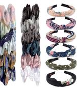 DIAN Assorted Pack of 18 Hair Scrunchies & Hair bands, Rubber Band in Satin & Printed for Womens