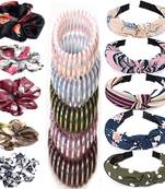 DIAN Assorted Pack of 15 Hair Accessories, Hair Scrunchies & Hair bands