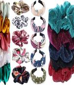 DIAN Assorted Pack of 20 Hair Scrunchies & Hair bands