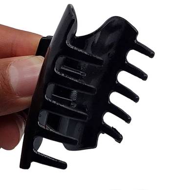 Dian Black CL1 Hair Claw Clips - Pack of 4 Non-Slip Plastic Hair Accessories for Women 4