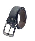 DIAN PU Leather Belt for Men (Color - Black)| 44 inches length | Adjustable size fits Waist 28-40 inches - B2
