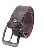 DIAN PU Leather Belt for Men (Color - Brown)| 44 inches length | Adjustable size fits Waist 28-40 inches - B2