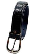 DIAN Black Color Artificial Leather Belt for Women (41 inches length) - WB2