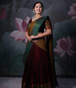 BK Rupali handloom half saree