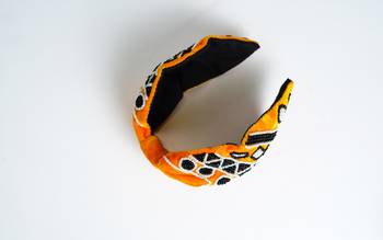 Embellished yellow with multi color hairband for girls /Women (Hair Accessories) 1