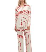 JSDC Occasional Wear Organza Silk Fabric Dress Top And Palazzo