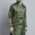 Green printed brocade silk men-kurtas