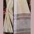 Beige woven cotton silk saree with blouse