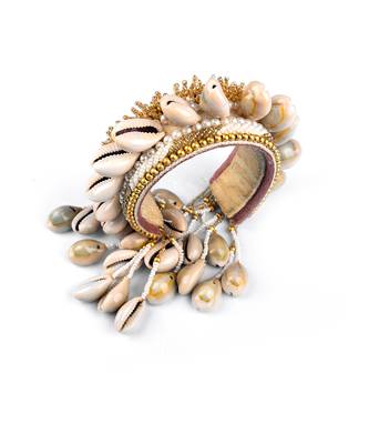 Shell tassel bangles (set of 2) 3