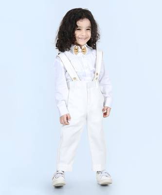 White charlie suspender set 1