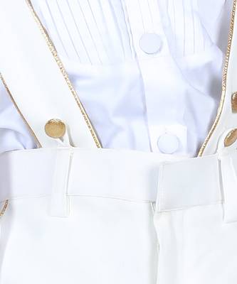 White charlie suspender set 3