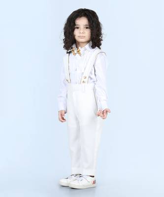White charlie suspender set 4